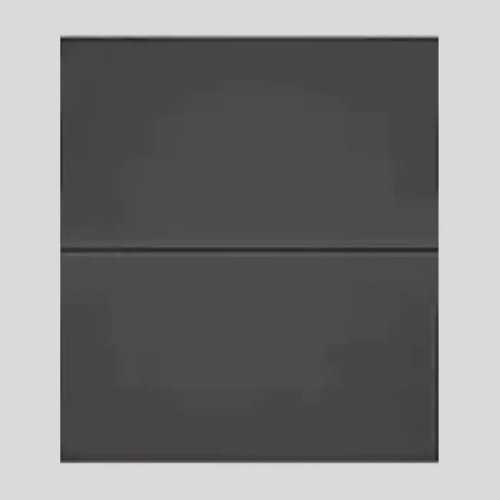 Lit double moderne et simple en tissu de luxe nordique