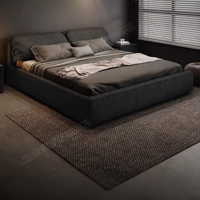 Lit de vanité fantaisie luxe multifonctionnel moderne tête de lit Double cadres Queen Size Muebles Para El Hogar meubles de maison