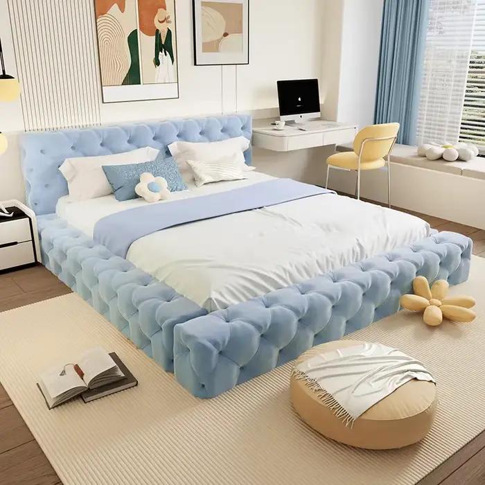 Lit de luxe européen confortable