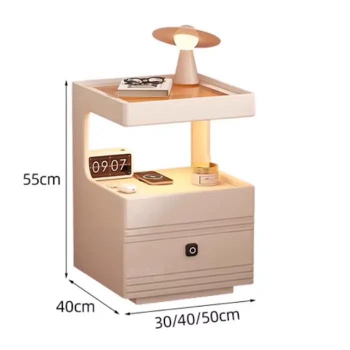 Table De chevet nordique De rangement