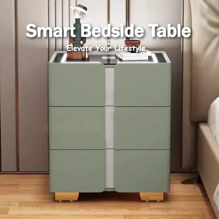 Table de chevet esthétique avec tiroirs
