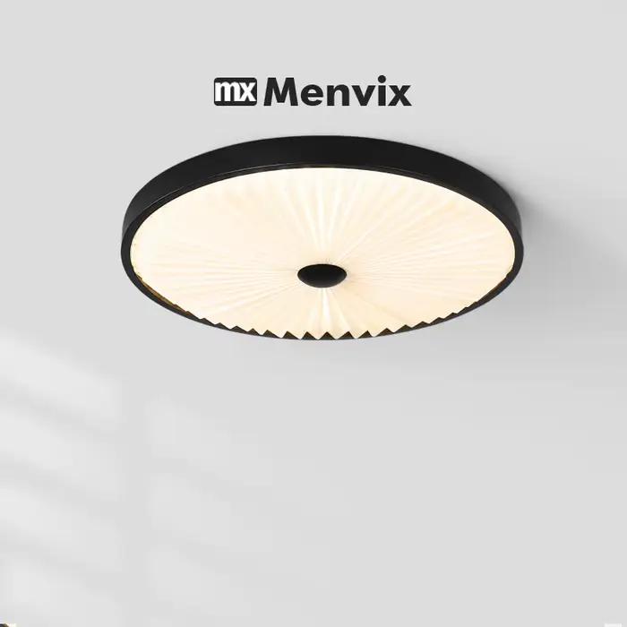 Menvix noir chambre plafonnier moderne minimaliste