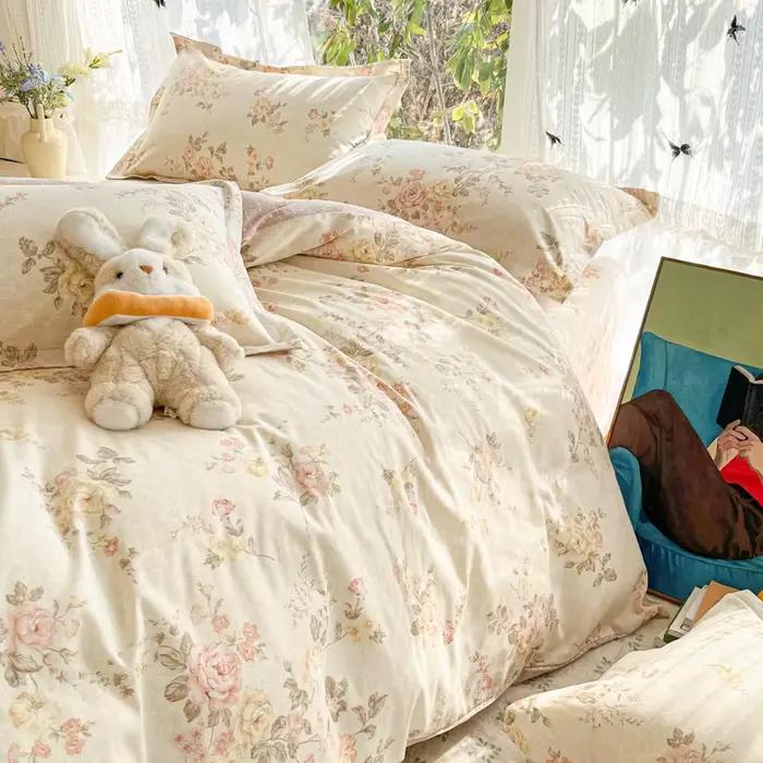 Parure de lit 100 % coton