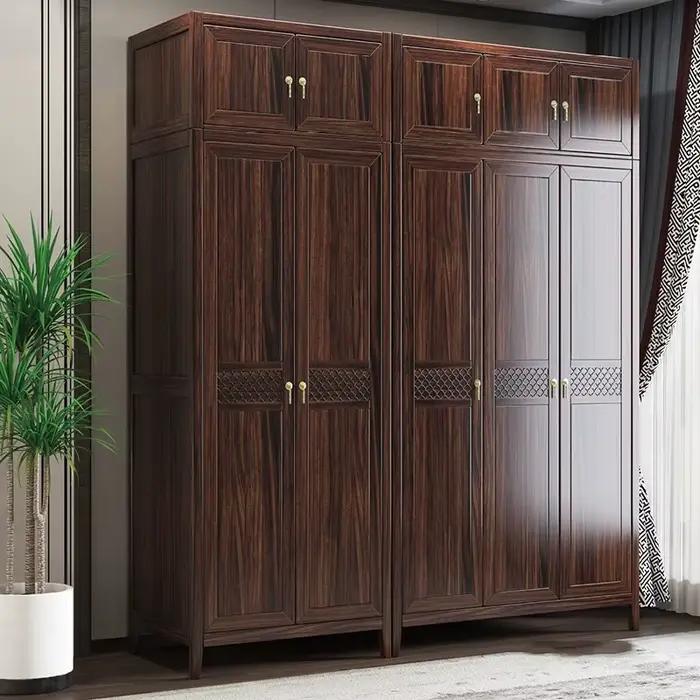 Armoire de rangement d'angle en bois de luxe, fine et compacte, pour la maison