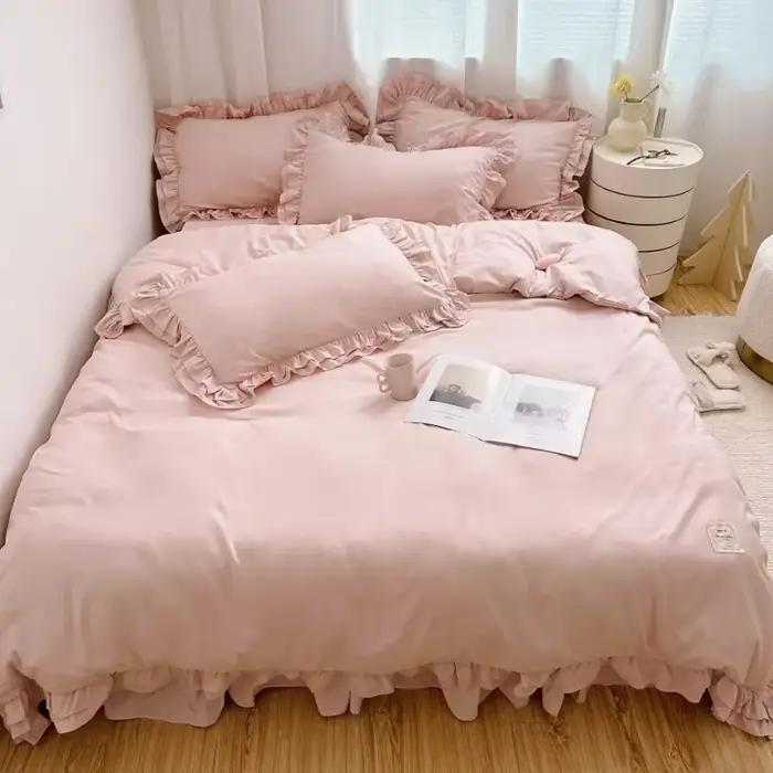 Parure de lit européenne simple pour grande famille