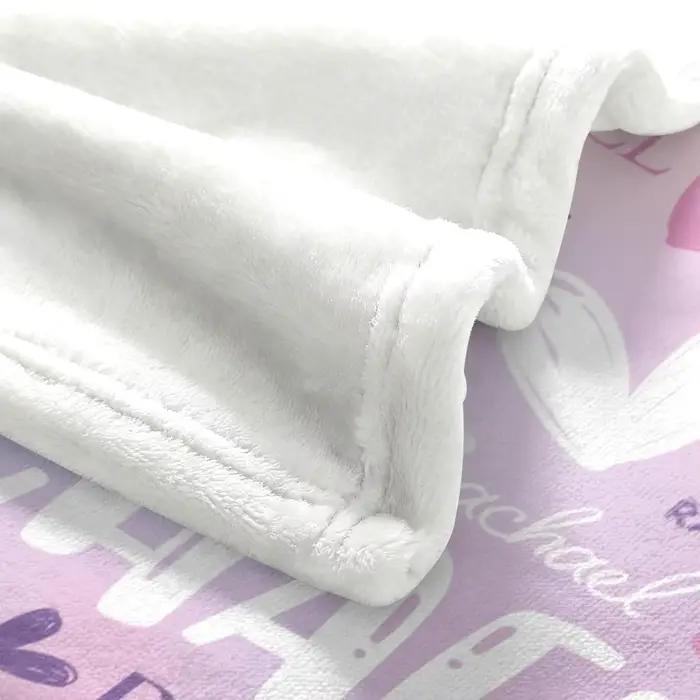Couverture douillette en flanelle légère et agréable pour la peau