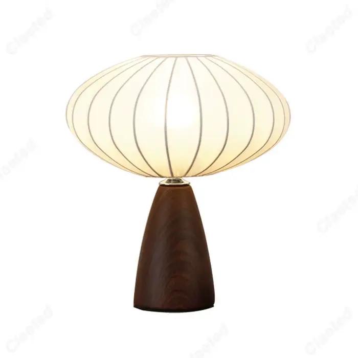Créatif et minimaliste nouveau LED en tissu céramique lampe de bureau salle d'étude chambre chevet atmosphère décoration éclairage