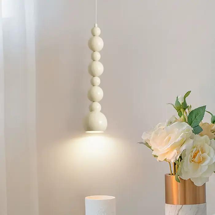 Lampe suspendue de chevet pour chambre à coucher