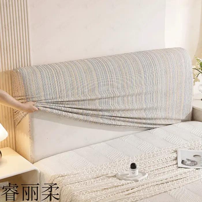 Housse de tête de lit en lin texturé très résistante