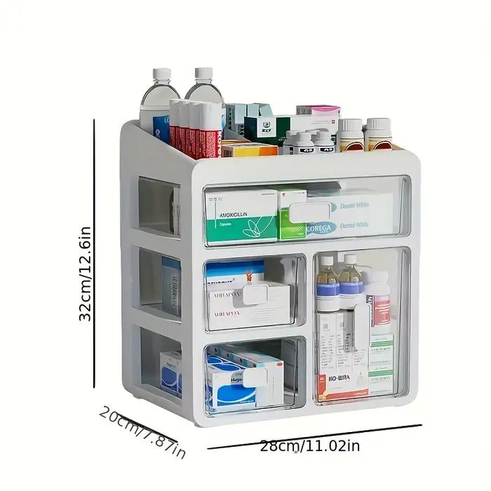 1 armoire à pharmacie domestique