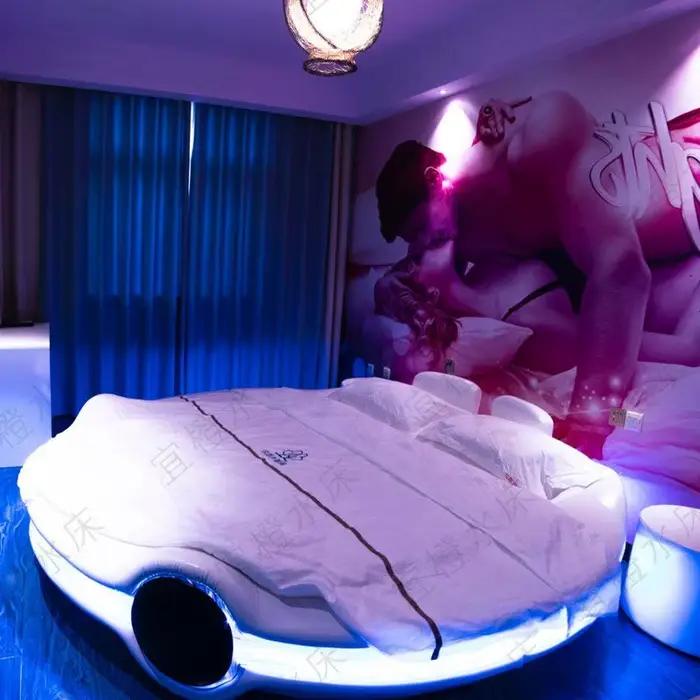 Nouveau lit électrique Queen Size simple avec matelas