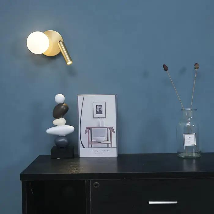 Applique Murale LED Rotative au Design Nordique Moderne