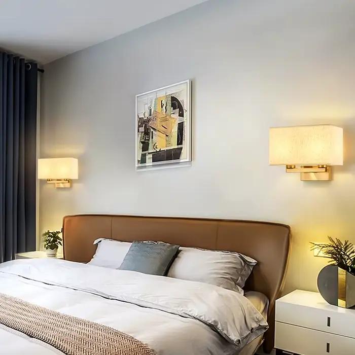 Applique Murale Moderne à LED de 12W, Luminaire Décoratif d'Nik, Style Nordique, Idéal pour une Chambre à Coucher, un Salon, un Couloir ou un Couloir