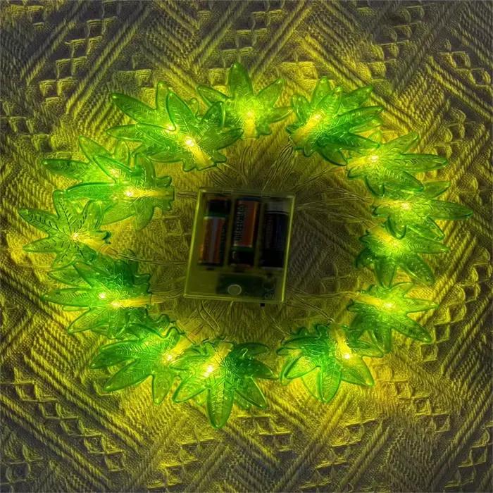 Guirlande lumineuse LED Green Leaf 1