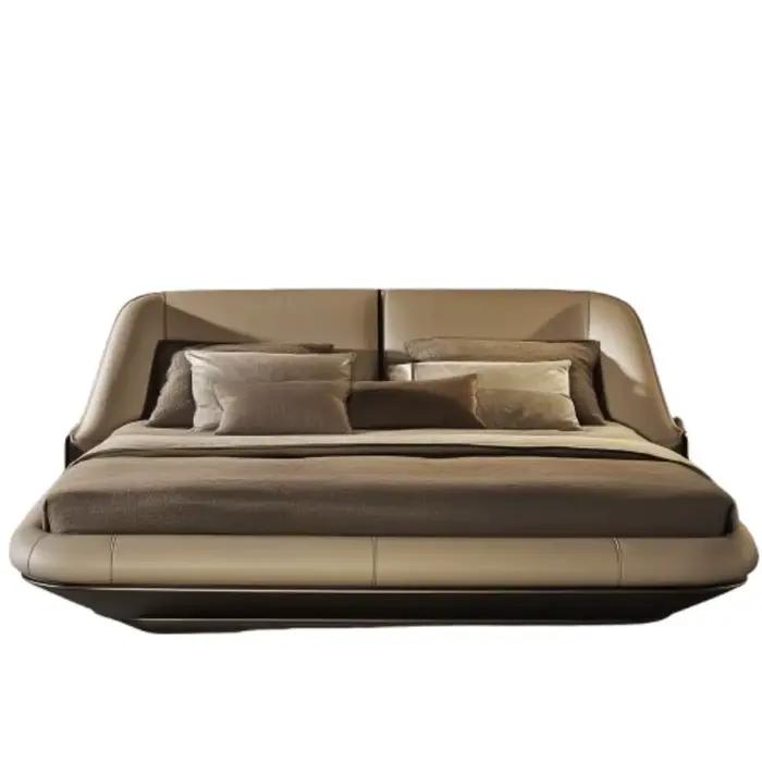 Cadre de lit King Size européen élégant