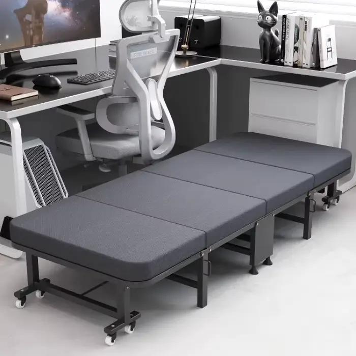 Unique moderne lit pliant chambre rembourré salon dormir cadre De lit