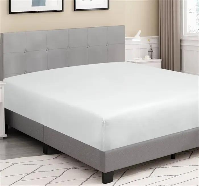Drap-housse en coton égyptien doux avec élastiques