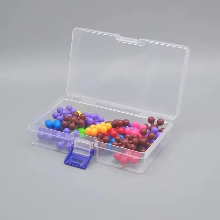 Boîtes de rangement en plastique transparentes 5/10 pour petits objets