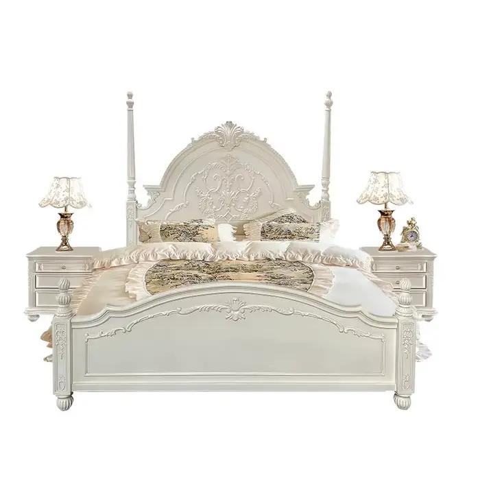 Lit Queen Size Minimaliste pour Chambre à Coucher