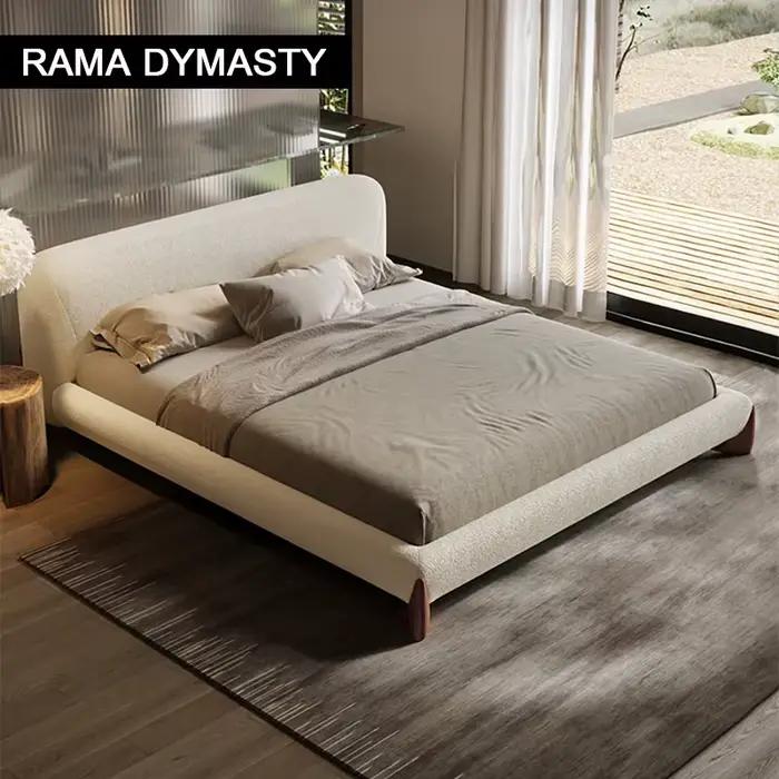 Lit hypothécaire ami en Tissu Personnalisé avec Dos Doux