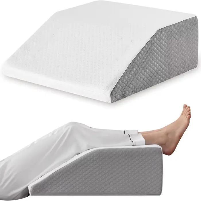 Oreiller de jambe, oreiller élévateur de jambe de 8 pouces pour jambes