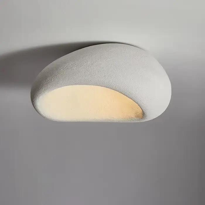 Plafonnier de chambre à coucher japonais Wabi Sabi LED