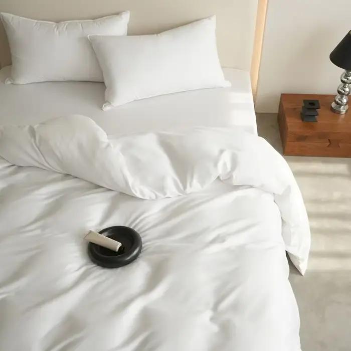 Housse de couette 100 % Lyocell soyeuse