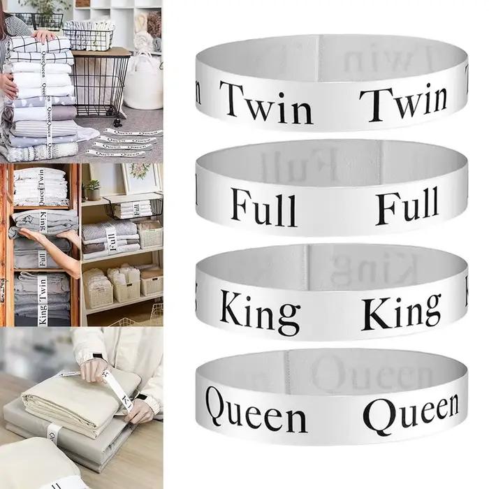 Bandeau de Rangement pour Draps de Lit King