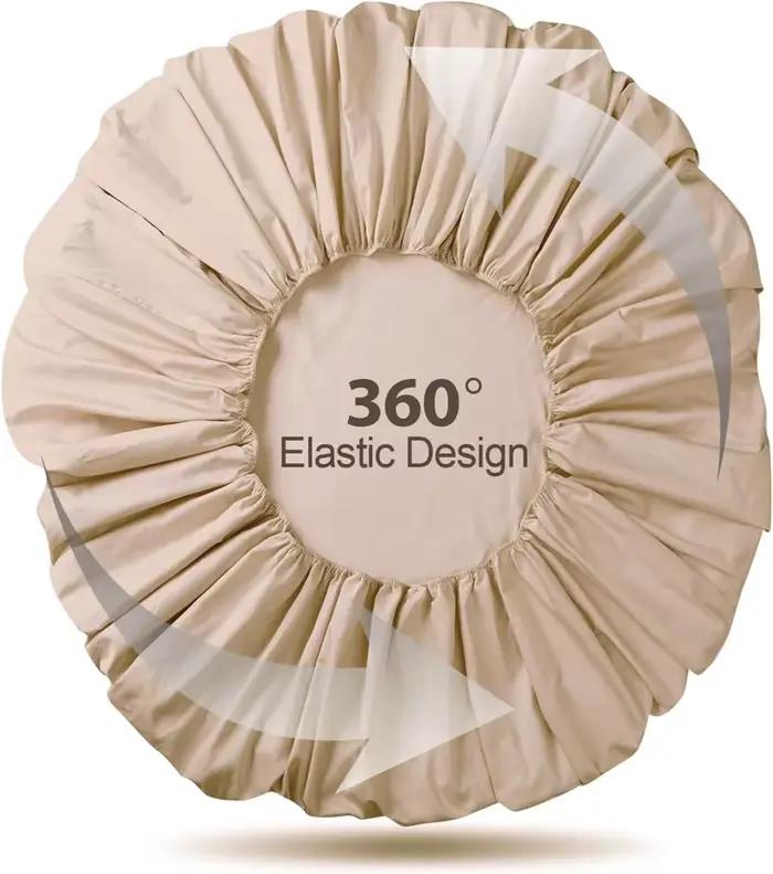 Drap-housse en coton égyptien ultra doux et confortable