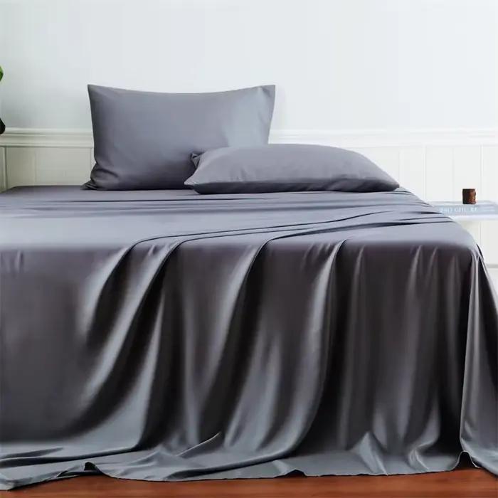 Drap plat 100% bambou pur