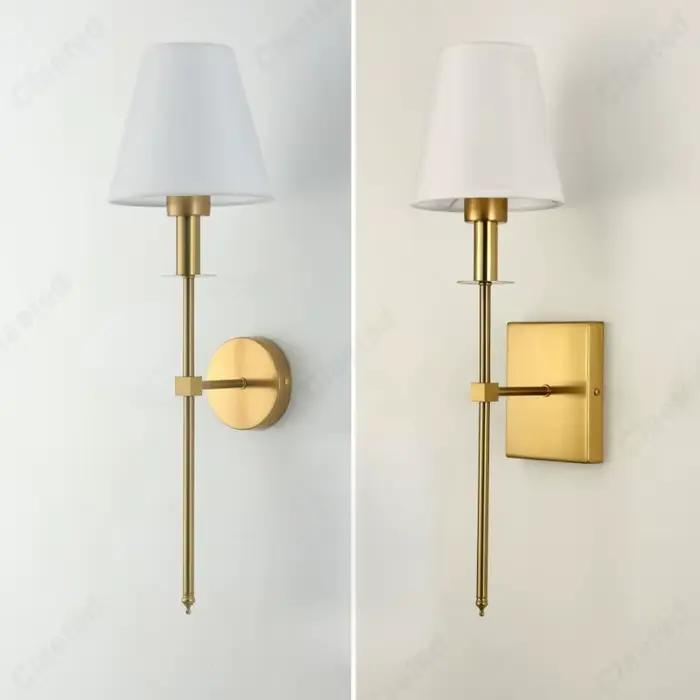 Applique Murale LED en Tissu, Luminaire Décoratif d'Nik, Idéal pour une Chambre à Coucher, un Hôtel, un Salon ou un Couloir