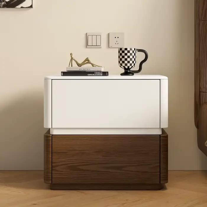 Table De chevet peu encombrante légère De luxe avec tiroirs
