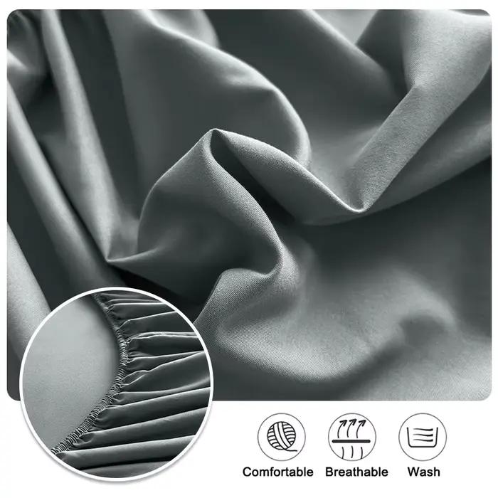 Drap-housse rafraîchissant et respirant pour l'été