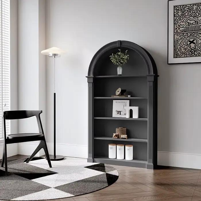 Meuble de rangement arqué de style français