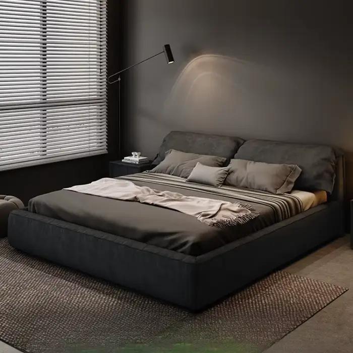 Lit de vanité fantaisie luxe multifonctionnel moderne tête de lit Double cadres Queen Size Muebles Para El Hogar meubles de maison