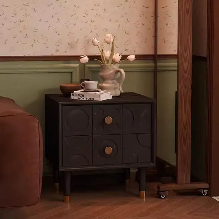 Tables De chevet simples européennes avec rangement beauté élégante