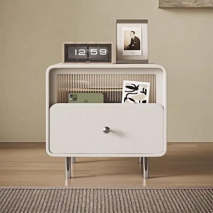 Pieds en métal tables De nuit uniques minimaliste esthétique moderne luxe