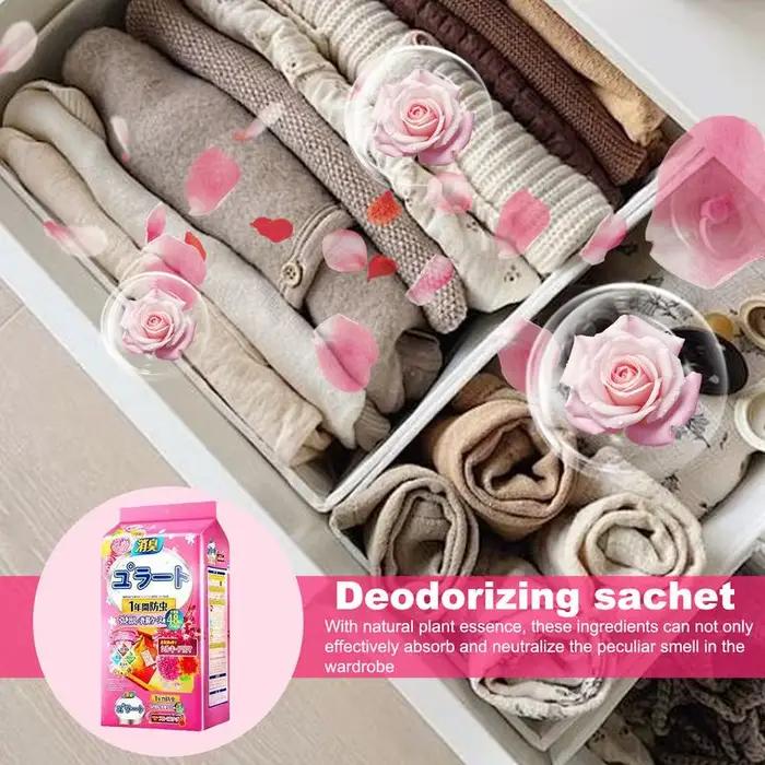 Sachets parfumés pour tiroirs et placards