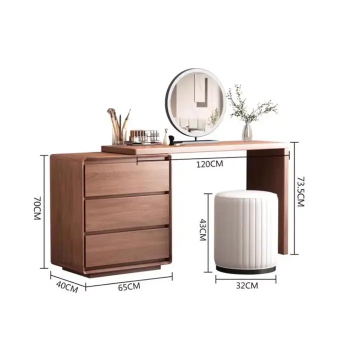 Affichage moderne coiffeuse chambre femmes européen rangement
