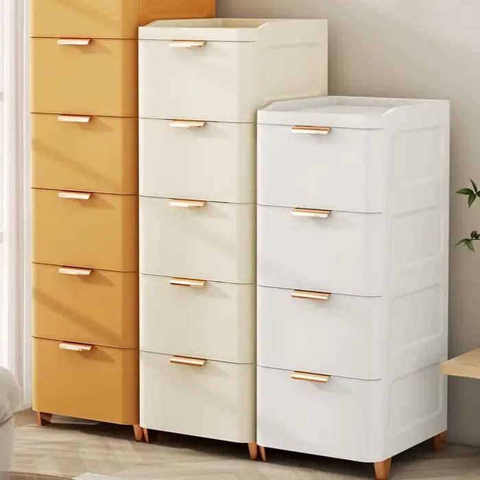 Armoire de rangement de chevet de style tiroir
