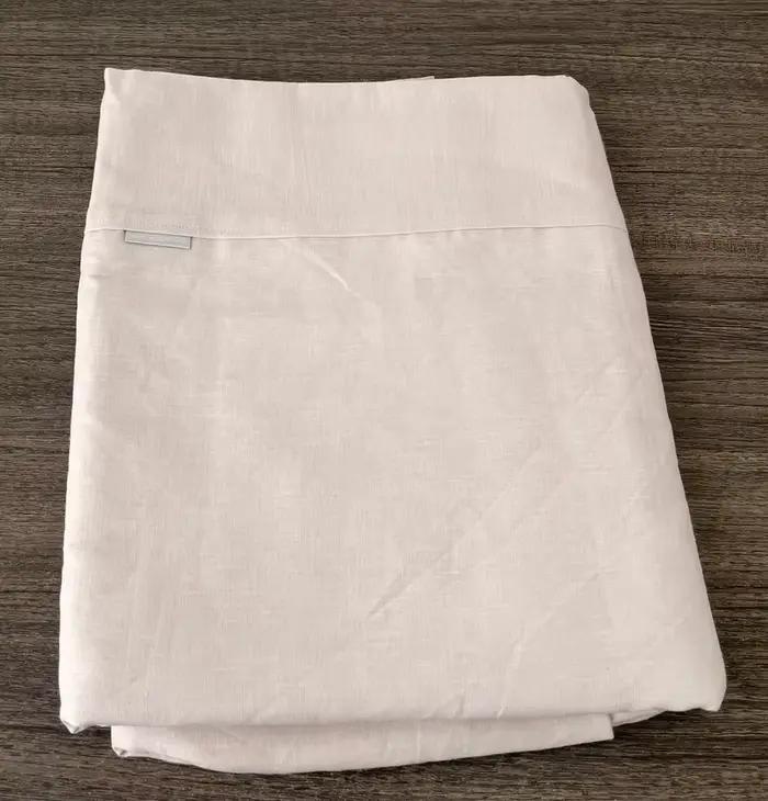Drap de Lit pio en Lin 100% Lavé Naturel France AREX