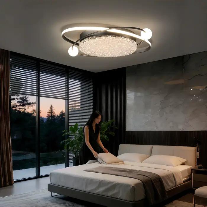 Plafonnier de chambre à coucher 2026 Nouveau design moderne simple créatif unique Lampe de protection oculaire