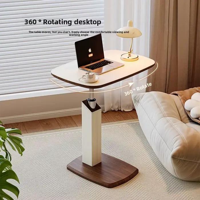 Table de lit d'appoint réglable multifonctionnelle