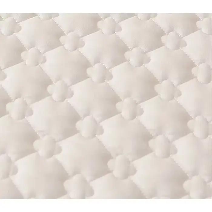 Drap de lit matelassé épais blanc