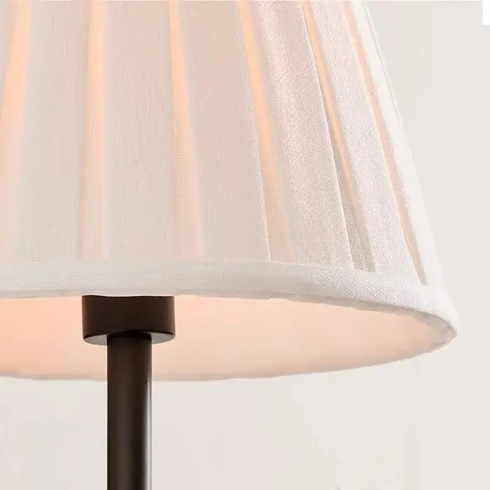 Lampe murale en tissu de style antique français