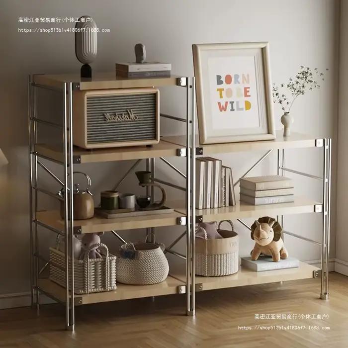 Étagère de rangement multicouche de style japonais