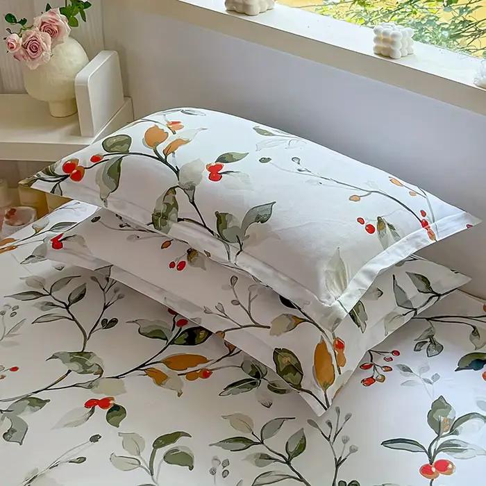 Parure de lit imprimée 3 pièces