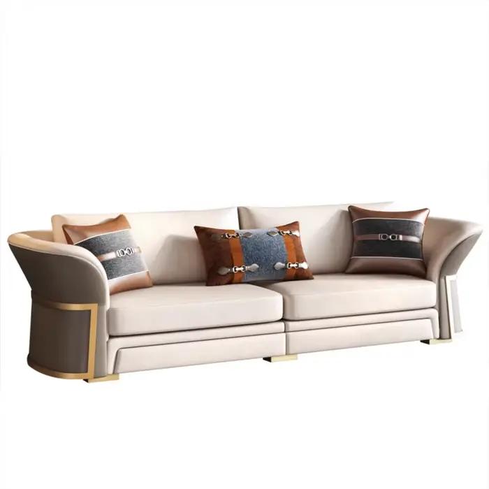 Expérience élégance Comt canapé inclinable de luxe moderne