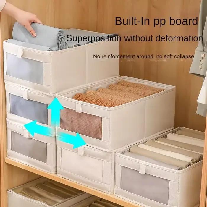 Organisateurs de rangement de garde-robe visibles