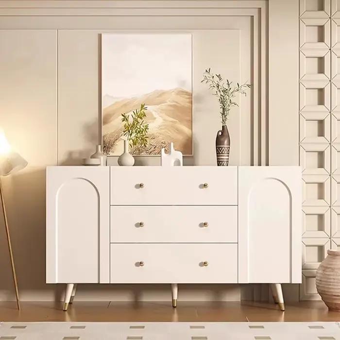Rangement poignées simples pour armoires tiroirs minimalistes vitrine moderne à la mode gain de place Woonkamer Kasten meubles